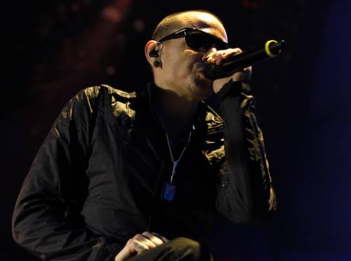 Linkin Park | Честер Беннингтон на концерте в 
Madison Square Garden