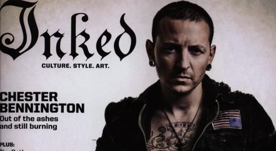 Linkin Park | Фотосессия Честера Беннигтона для журнала Inked