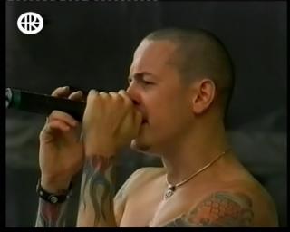 Linkin Park - 01.06.2001 Nürnberg, Germany, Frankenstadion, Rock im Park - Center Stage